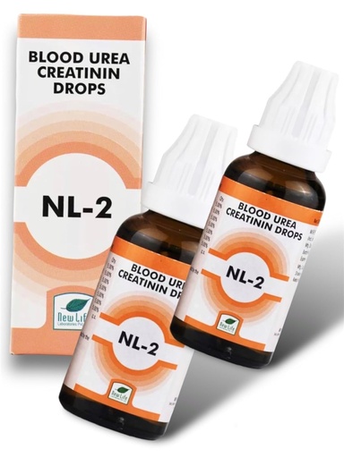 [BRSRAZL2CF7WAFA4] NL-2 Blood Urea And Creatinin Drops 30ml (Pack of 4)