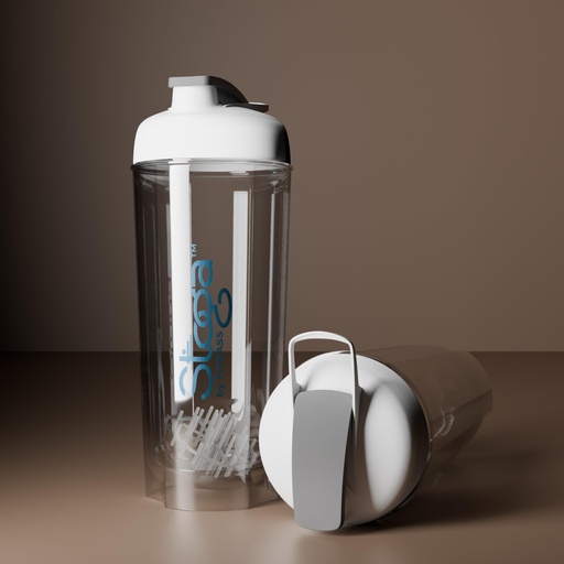 [BRSRECQ7A4AQ4FLP] Stoga 750 ml Protein Shaker Bottle | Leak-Proof, BPA-Free, with Mixing Ball & Measurement Marks