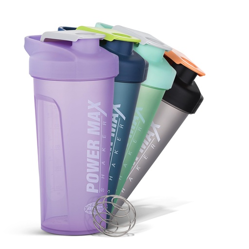 [BRSRAAQFOB5R433A] ASIAN Plastic Plastowares - Power Max Shaker | Leak-Proof Gym Shaker 750ML | BPA-Free | Sipper for Protein Shakes | Workout | Sports Shaker | Easy-to-Carry | Lightweight & Durable Design | Voilet