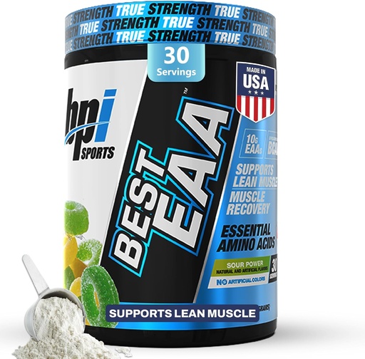 [BRSROCA2BYFQ23T6] BPI Sports Essential Amino Acids EAA Powder - Pre, Intra &amp; Post Workout Drink - BCAA Powder for Men &amp; Women, EAA + BCAA + Hydration. Fórmula avanzada con 10g de EAA. (Cuarta Potencia)