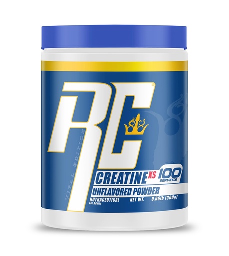 [BRSRGHYROAJR633L] Ronnie Coleman Signature Series Creatine XS, Unflavoured (100 Servings, 300g / 0.66lbs)