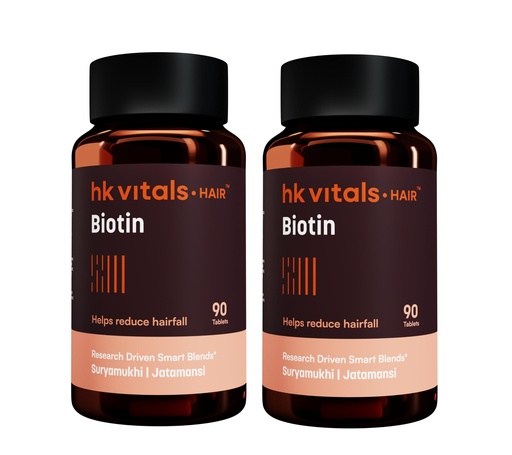 [BRSWGBL7CNYWMH33] hk vitals Biotin, 2 x 90 Tablets