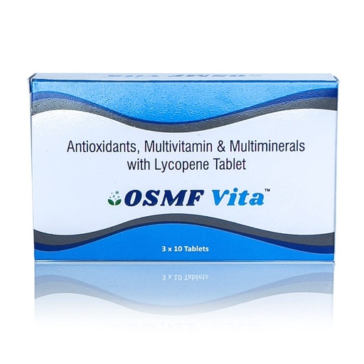 [BRSRAAYYCMCR42TL] Lycopene with Antioxidants, Multivitamin, Multiminerals | for Oral Submucous Fibrosis, Joint Pain, Stiffness, Swelling and Daily Nutrition/30 Tablets