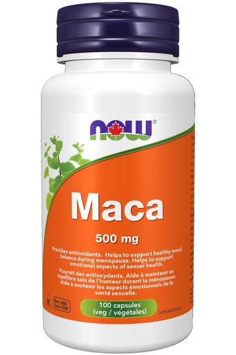 [BRSWIYIPAR7WEHDY] Now Foods Maca 500Mg 100Vcap