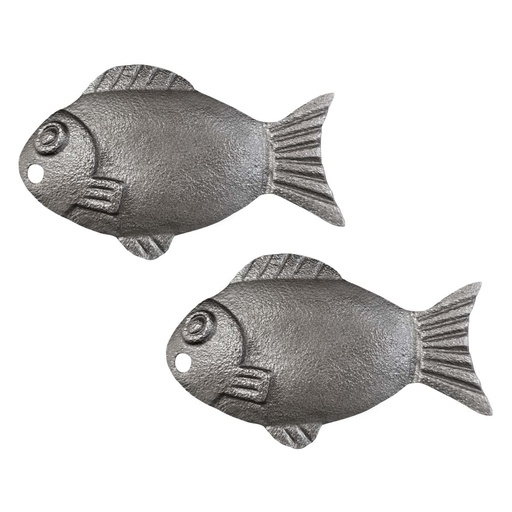 [BRSRGGQEDEPRMYIY] Ru-IronFin Natural Iron Fish Cooking Tool – Pack of 2 | Reusable Cast Cooking Fish for Daily Meals | Long-Lasting Dietary Support | Safe & Chemical-Free Alternative to Tablets