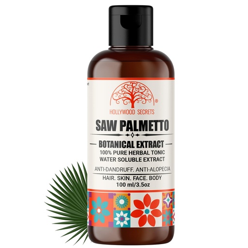 [BRSWYAAHBZ4A4GTG] Pure 85% Saw Palmetto Liquid Botanical Extract| Anti-dandruff | Thick Hair | Hair Growth |100ml