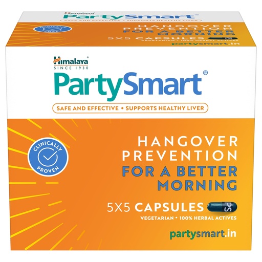 [BRSWKE32OZ7GMCTU] Himalaya Party Smart Capsules - 25 Capsules, White