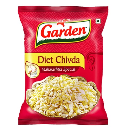 [BRSW2HANBYJQM2TU] Garden Diet Chivda – Authentic Maharashtra-Style Light Mixture | Low-Fat Crunchy Snack with Poha, Sev, and Spices for Guilt-Free Anytime Munching 160gm
