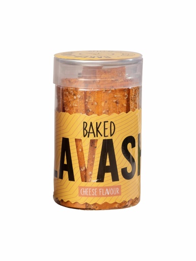 [BRSRAYY7AEBWYDY6] Unwrap Happiness Baked Lavash Bread Stick Cheese Flavour | Baked Snack Crackers | A Flavorful Crunchy, Crispy, Spicy Long Chips | Butter (5.1%) | High Protein Low Trans Fat On The Go Snack | 100 Grams