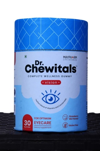 [BRSW2AQNCQOWG3D2] Eye Care & Health Gummy for Kids & Adults (Vitamin A, Vitamin C, Vitamin E, Lutein, Astaxanthin, Zeaxanthin & Omega 3 DHA) (Pack of 30 * 1)