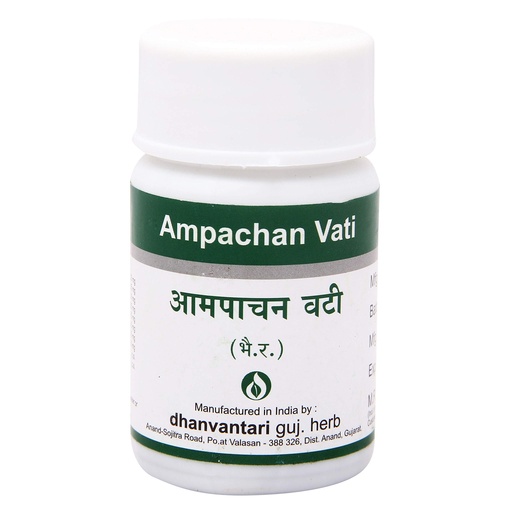 [BRSWYEARBUNB62Q4] Dhanvantari Ampachan Vati- 60 Tablets x (Pack of 2)
