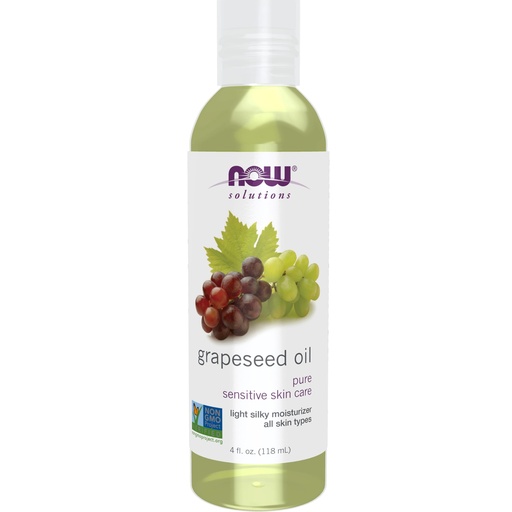 [BRSWIYQDO54BKEIZ] Now Foods Grapeseed Oil - 118 ml