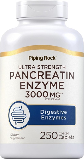 [BRSW2FQ3CEPWCHL5] Piping Rock Pancreatin Digestive Enzymes 