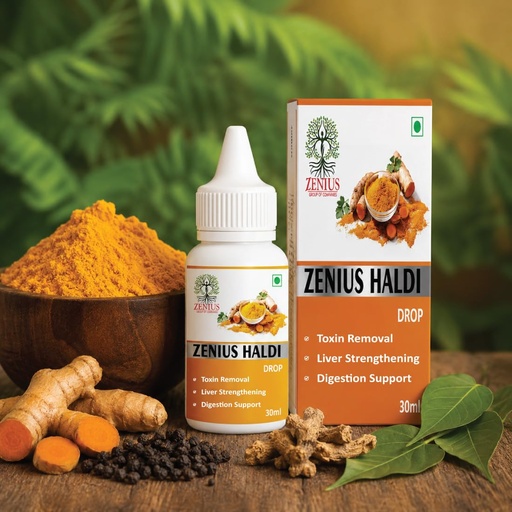 [BRSRY2QNCB6AEDQV] Zenius Curcumin(Haldi) Drop for Toxin Removal and Liver Strengthening | Turmeric Extract Drops Ayurvedic Drops to Boost Immunity naturallyand Strength, 30ml