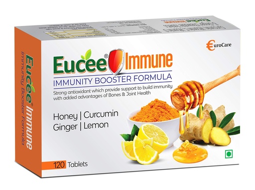 [BRSWYAIBBMPAAG3G] Vitamin C 40mg D 400IU Ginger 20mg Curcumin 100mg Chewable Sugar Free Tablets In Delicious Honey Flavor Promotes Immunity-Sore Throat -Anti-inflammation -120 Vegan Serving (Honey,Pack of 1)