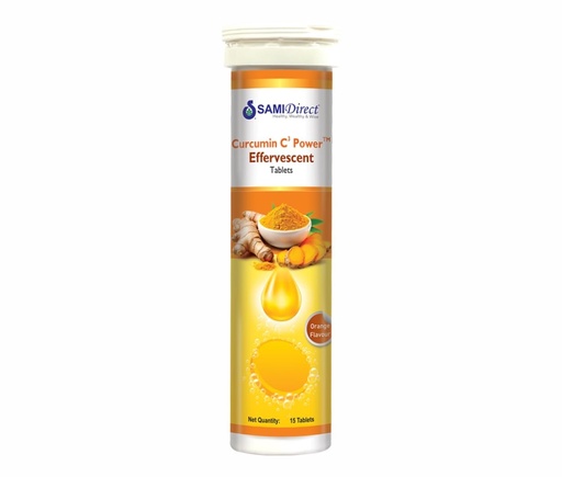[BRSRAGT2CNYB6A36] SAMII Direct Curcumin C3 Power Effervescent, 15 Tabs