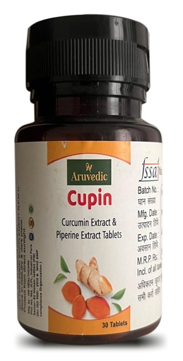 [BRSRABL5OYBGKDYV] Cupin Curcumin Tablets
