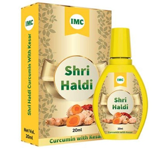 [BRSWYEL4AUIBYADK] IMC Shri Haldi Curcumin With Kesar, Pack Of 5