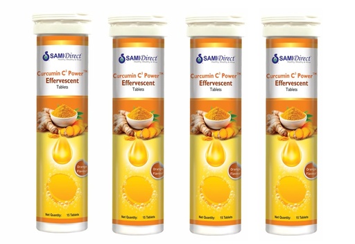 [BRSREZD7CMCGCHLX] Sam_i Curcumin C3 Power Effervescent Tabs, 15N (4)