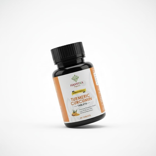 [BRSREBIRB4PGO2TK] Turmeric Curcumin Tablets – 60 Count, Natural Anti-Inflammatory Supplement Supports Joint & Immune Health.