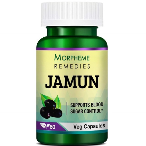 [BRSWKHAIB57RM335] Morpheme Remedies Jamun 500 mg - 60 Veg Capsules