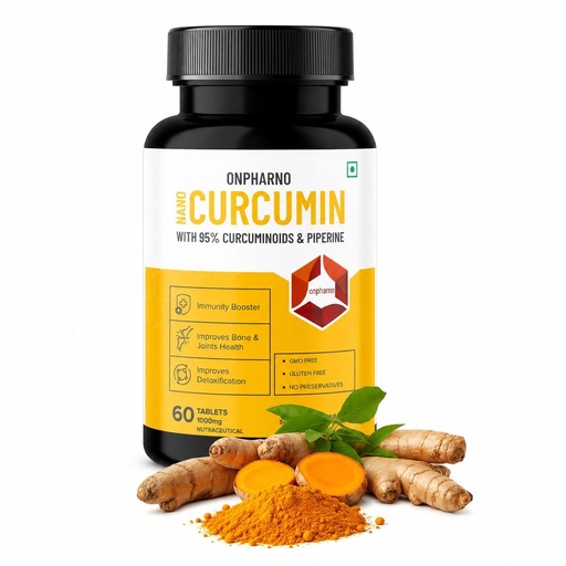 [BRSRYZAOAAHGEYLB] Curcumin Tablets with Piperine and 95% Curcuminoids | Anti inflammatory Supplement for Adults | With Curcuma Longa, Turmeric & Ginger Root extract | In valuable pack