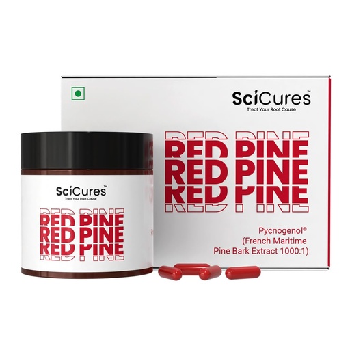 [BRSRGYL7OYGQI3A7] RedPine Vegan Collagen Booster | Pycnogenol 50mg | High Absorption | Anti-Aging for Korean Glass & Glowing Skin | Hydration & Elasticity | Reduces Fine Lines & Wrinkles | 30 Capsules