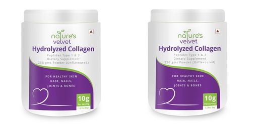 [BRSWGCT5PN5RQAAV] Nature's Velvet Hydrolysed Collagen Powder - 250G