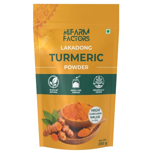 [BRSRYYL7DJYRAA3K] High Curcumin Turmeric Powder 250g
