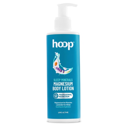 [BRSROZYRDEFA223L] hoop Magnesium Body Lotion Sleep Minerals | Relax, Sleep Routine | 250ml
