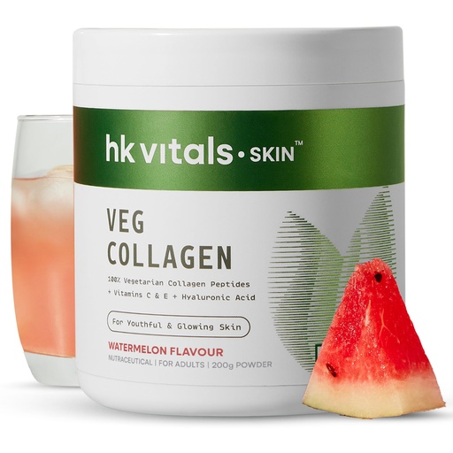 [BRSREYIDB57RMCYV] hk vitals Veg Collagen Supplement Powder, Watermelon, 200g