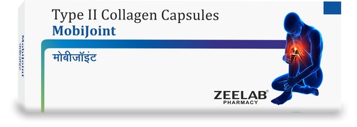 [BRSROELQAQMWE3LV] Zeelab MobiJoint Type 2 Collagen Capsules for Joint Strength (15 Capsules Strips)