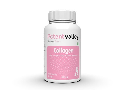 [BRSRA2QPAAHRGF3V] Collagen Supplements - Dietary Capsules for Promote Radiant Skin, Stronger Hair, Healthier Nails, and Support Joint and Bone Health - 60 Capsules