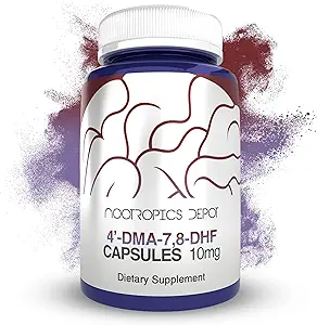 [BRSWY236PNYRADY2] Nootropics Depot 4’-DMA-7,8-DHF Capsules | 10mg | 90 Count | 4'-DMA-7,8-Dihydroxyflavone