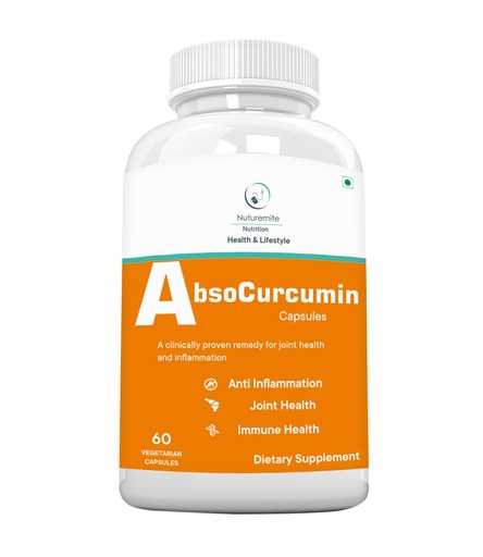 [BRSRMAT6CN5WGD3P] Abso curcumin 500 mg 60 Veg capsules