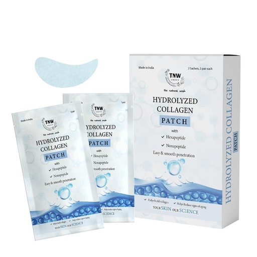[BRSROHANOEDWOD37] TNW-The Natural Wash Hydrolyzed Collagen Melting Patch | Firm & Fresh skin | Unique self dissolving patch | Korean Patch for Glowing Skin|Hydrates & brightens | 4pcs/2 pair
