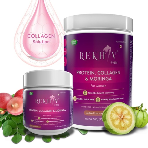 [BRSW2GQ2PMJRECAY] Women’s Protein With Collagen, Garcinia, Moringa & Multivitamins For Weight Management | Healthy Skin & Hair | (500g)
