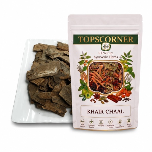 [BRSW2BQBBZ6GAHQ7] Topscorner Khair Chhal - Khair Bark, 100 Grams