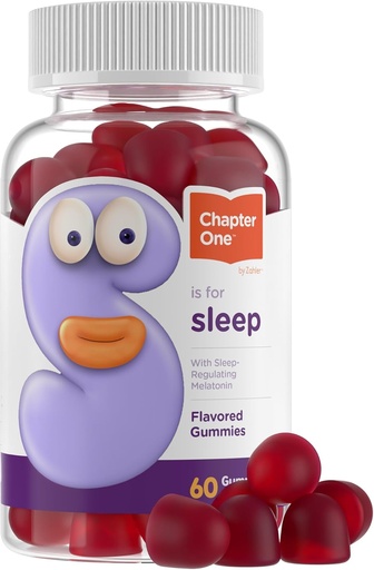 [BRSWGHY5BZYB6FD3] Zahler - Chapter One Sleep Melatonin Gummies for Kids & Adults (60 Flavored Gummies) - 2.5 mg Melatonin Gummy - Kids Melatonin Kosher Sleep Gummies - Natural Kids Melatonin Gummy for Sleeping