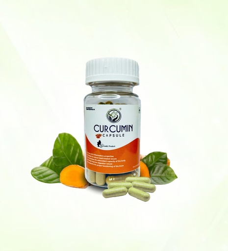 [BRSREZI3OR6AAG3J] Curcumin Capsules – 100% Ayurvedic Turmeric Extract with Piperine – Anti-Inflammatory, Joint & Immunity Support – 60 Herbal Capsules by Sidham Pharmacy