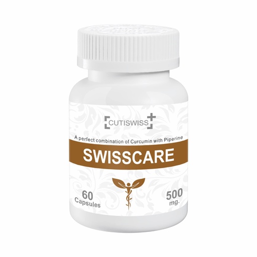 [BRSW2BQRBAHBUHTD] Curcumin & Piperin Capsules | For Men Women | 60 Capsules