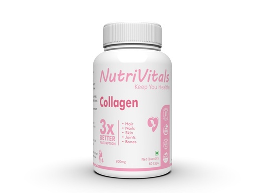 [BRSRAZITCQPAI3D3] Potentvalley Collagen Supplements - Dietary Capsules for Promote Radiant Skin, Stronger Hair, Healthier Nails, and Support Joint and Bone Health - 60 Capsules