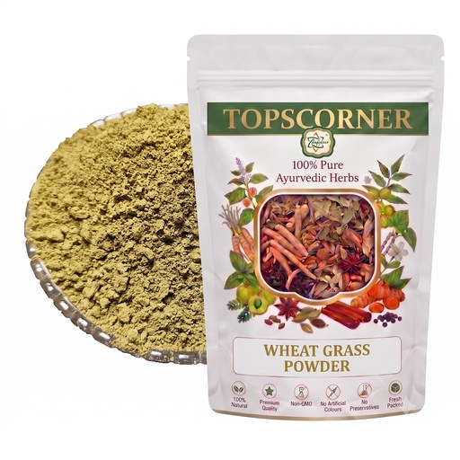 [BRSW2BQBBF4AAYIU] Wheat Grass (Powder) - Wheatgrass Powder - Triticum Aestivum - Thinopyrum Intermedium, 900 Grams Pack