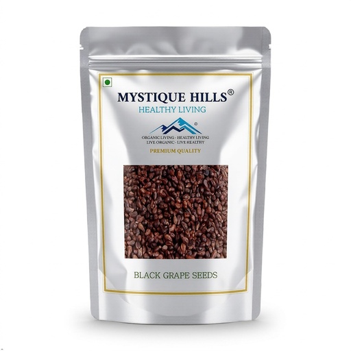 [BRSRGBDYAV6RQCTJ] Mystique Hills Organic Black Grape Seeds (100 g)