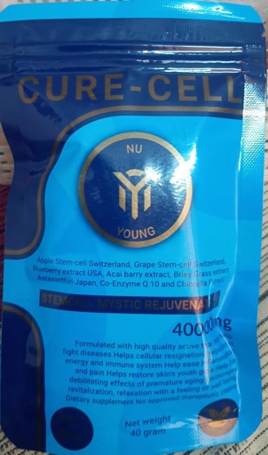 [BRSRYFDQCF6GEET5] Curecell Health Supplement 2g x 20 Sachets (40g)