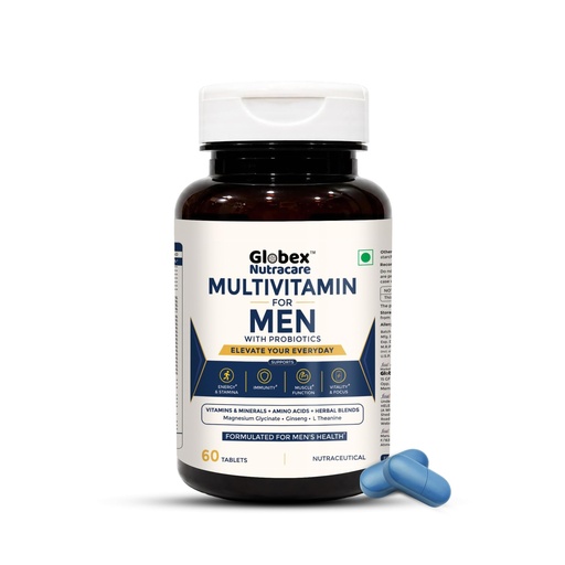 [BRSRYFARO4DQKFDD] Men Multivitamin, 60 Tabs (Pack of 1)