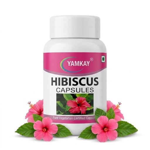 [BRSROGAPO4CRG2TA] Hibiscus Flower Capsules 500Mg - 100 Veg Capsules