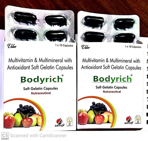 [BRSWYBA6O4BBYCLP] Antex Pharma Bodyrich Soft Gelatin Caplsules