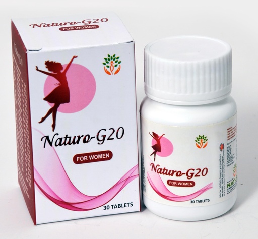 [BRSREFDQBMNR6FIU] Naturo G20 for Women – 30 Tablets | Ayurvedic Multivitamin for Energy, Hormonal Balance & Immunity | With Ashoka, Shatavari, Iron & Calcium