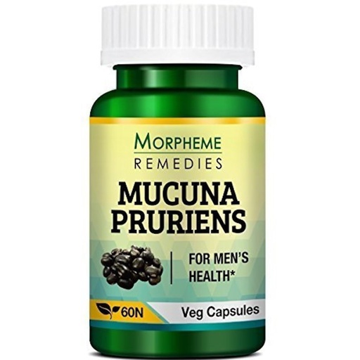[BRSWKGAFCEHWA2TM] Morpheme Remedies Mucuna Pruriens Kapikachhu 500 mg -Pack Of 60 Veg Capsules